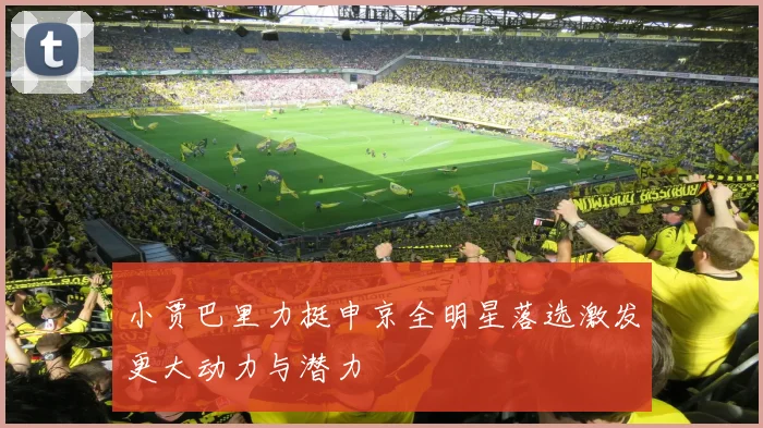 小贾巴里力挺申京全明星落选激发更大动力与潜力