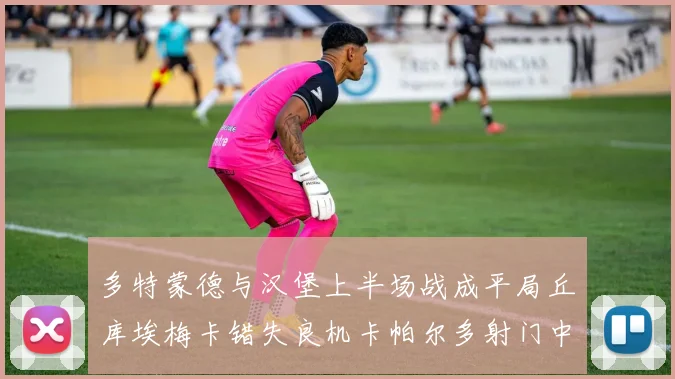 多特蒙德与汉堡上半场战成平局丘库埃梅卡错失良机卡帕尔多射门中柱